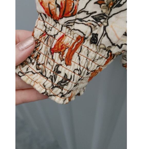 Matilda Jane Womens Top Blouse Heart to Heart Meadow Brook Floral Small - Picture 4 of 5